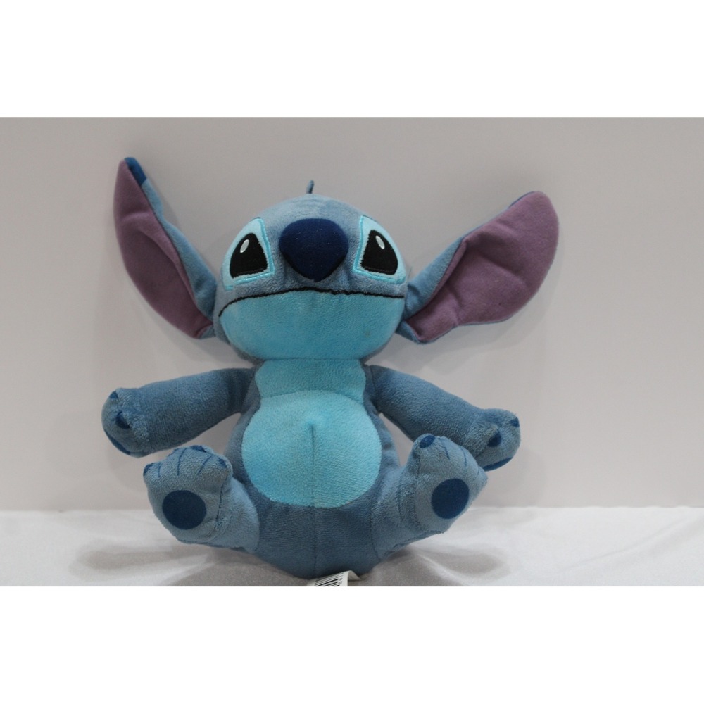 Disney Lilo & Stitch Sitting Plush Stuffed Animal Blue 8 Inch Toy